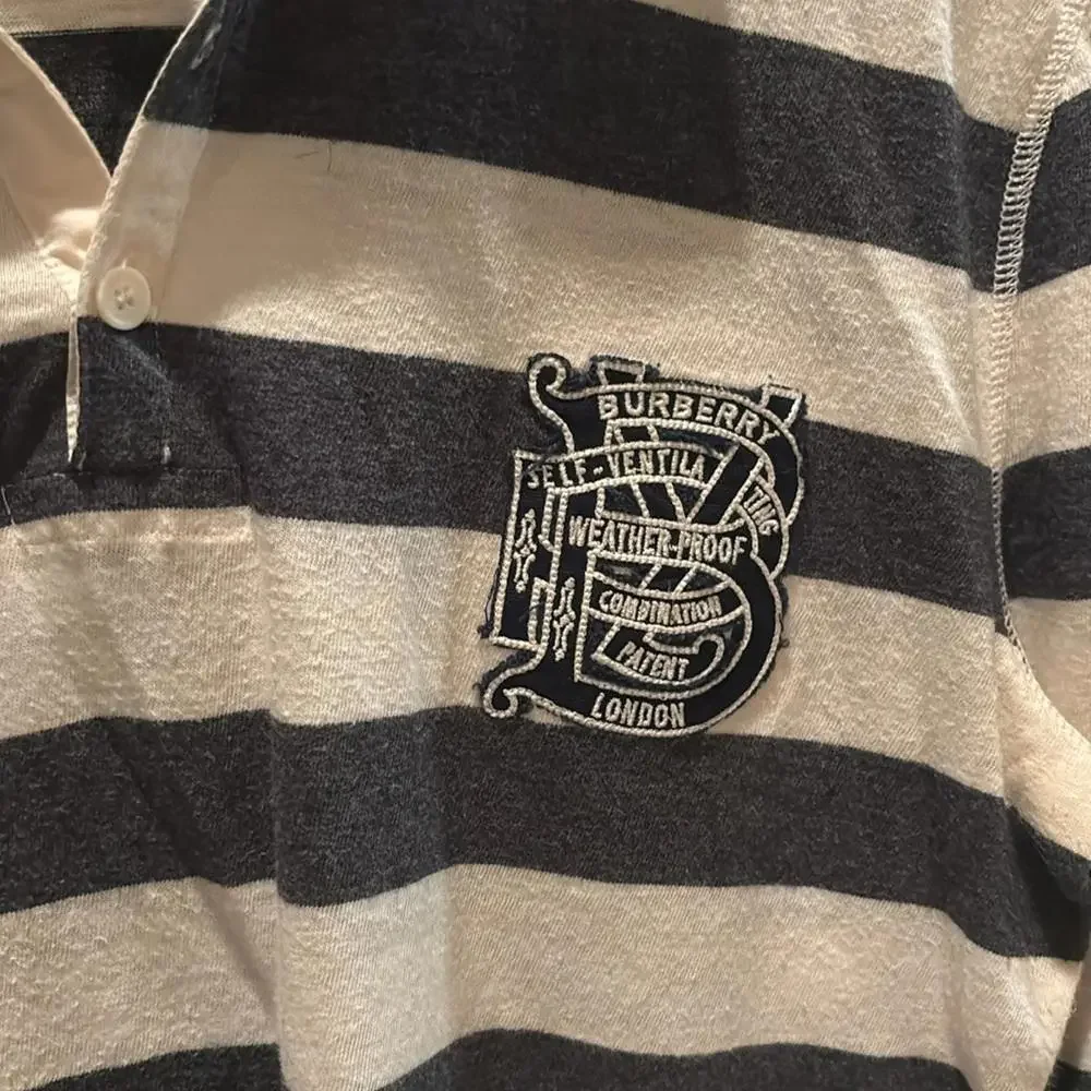 Men Burberry Polo long sleeve - Picture 2 of 3